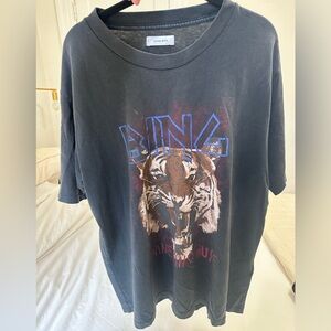 Anine Bing Tiger T Shirt Large